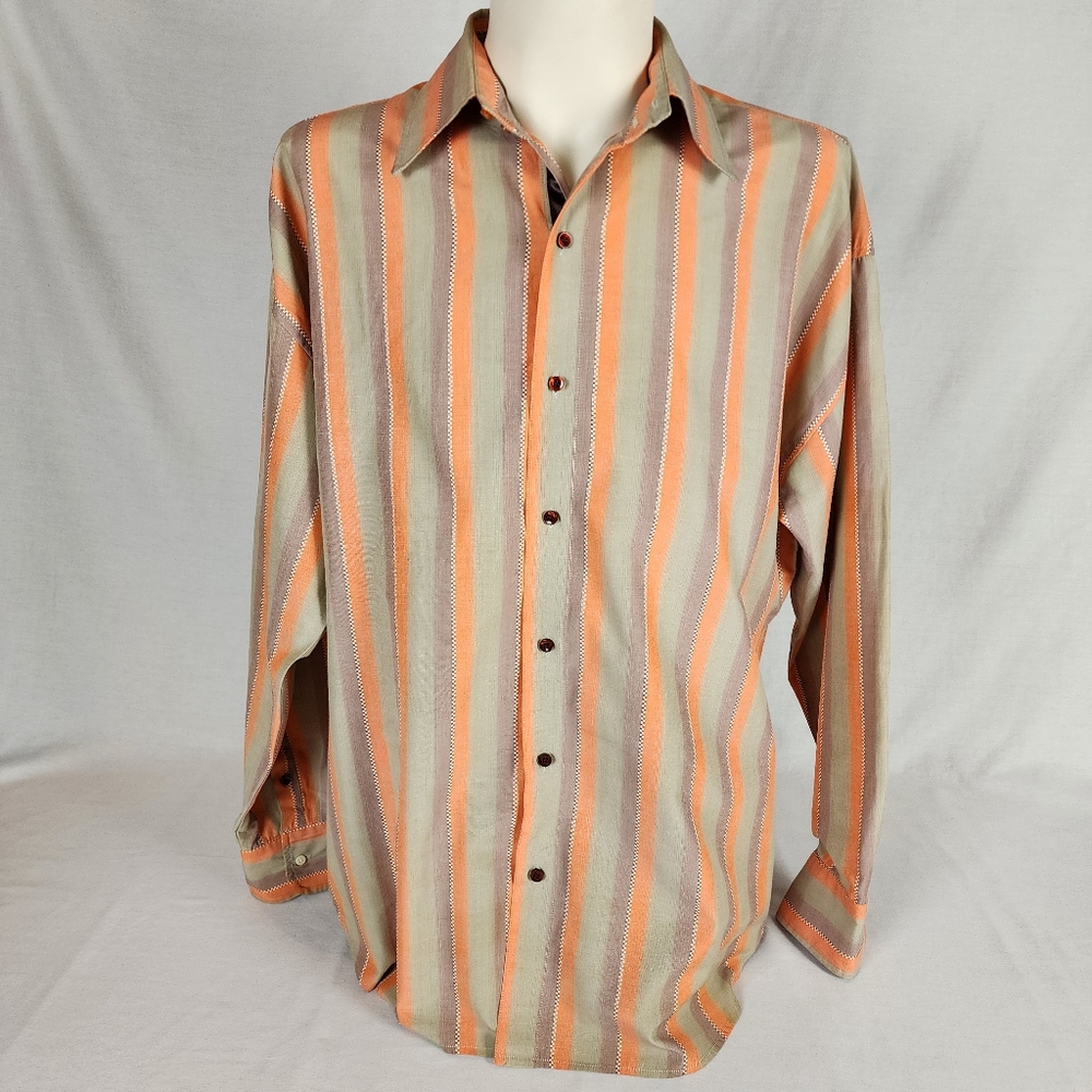 Vintage Attitude Soho Striped Shirt (4XL)